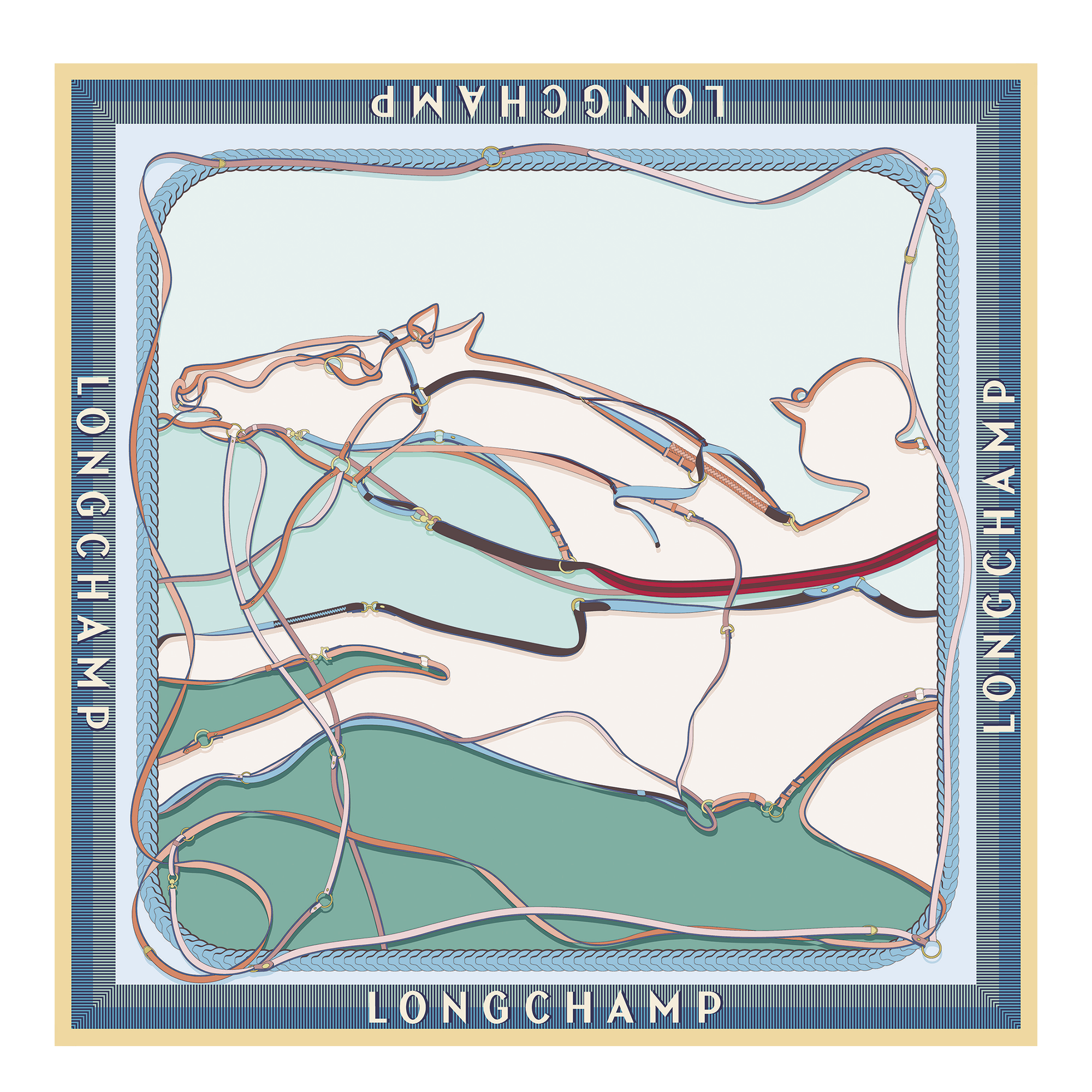 A toute Allure Silk scarf 90